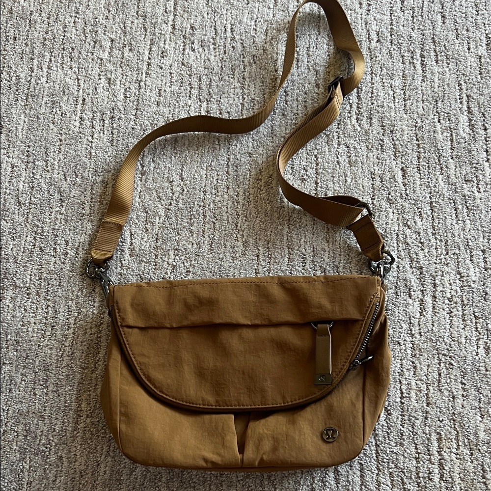 lululemon athletica Brown Crossbody Bag